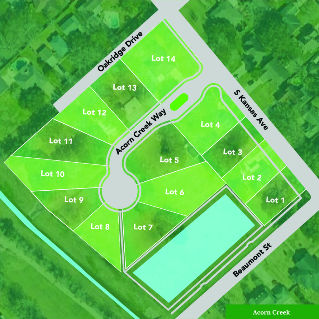 Acorn Creek Map